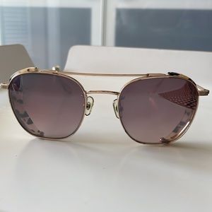 KREWE Gold and Black Sunglasses